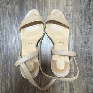 Christian Louboutin Beige Sandals, size 38.